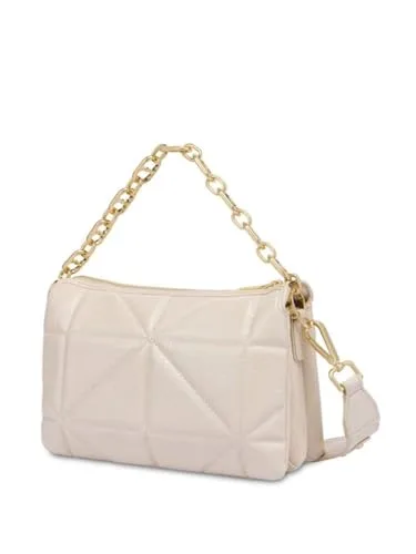Love Moschino ▫️ Bolsa de ombro para mulher, branco pérola, tamanho único 4