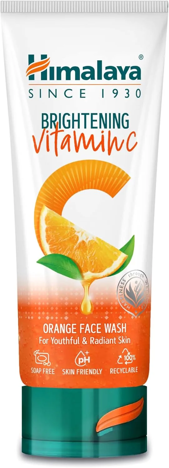 Himalaya ▫️ Gel de Limpeza Facial Iluminador com Vitamina C e Laranja - 100ml
