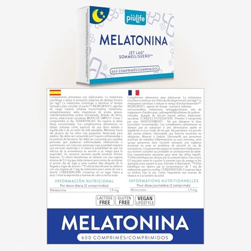 +LIFE ▫️ Melatonina Pura 1,9 mg por dose PiùLife, 600 mini-comprimidos 6