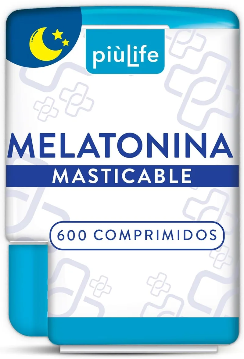 +LIFE ▫️ Melatonina Pura 1,9 mg por dose PiùLife, 600 mini-comprimidos