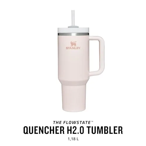 STANLEY ▫️ 1913 Quencher H2.0 FlowState Copo 1,18 L - Quartzo Rosa 5