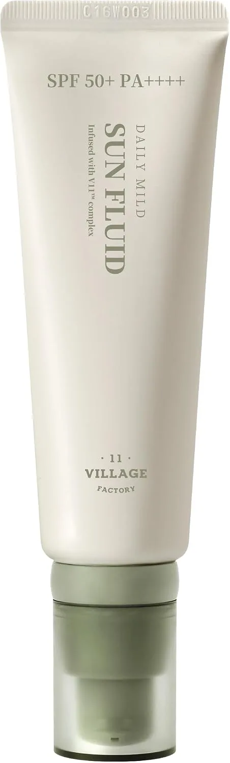VILLAGE11FACTORY ▫️ FLUIDO SOLAR SUAVE PARA USO DIÁRIO