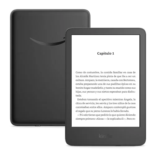 Amazon ▫️ Kindle (última geração) | o Kindle mais leve e compacto, com ecrã antirreflexo, mudança de página mais fluida e luz frontal ajustável | 16 GB | Sem publicidade | Preto 3