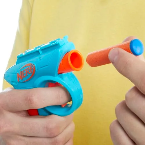 Nerf ▫️ Hasbro N Series, Flex Party Pack 5, Lançadores de dardos de espuma, 15 projéteis N1, Diversão e competição com amigos, Jogos de estratégia, Gatilho de precisão, Jogos para festas 5