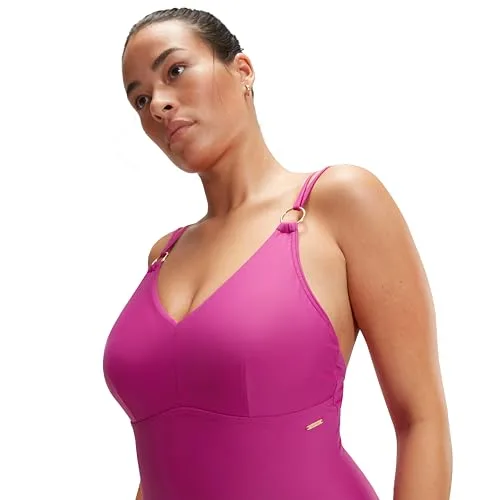 Speedo ▫️ Fato de banho de uma peça Shaping Strappy para mulher 7