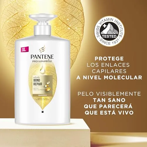 Pantene ▫️ Pro-V Miracles Bond Repair Champô para Cabelo Seco e Danificado, 1 L 4
