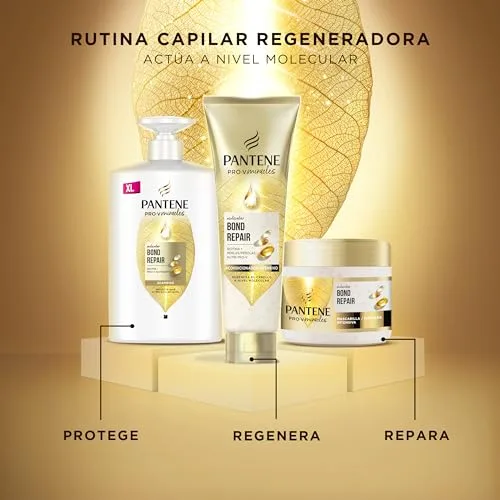 Pantene ▫️ Pro-V Miracles Bond Repair Champô para Cabelo Seco e Danificado, 1 L 6