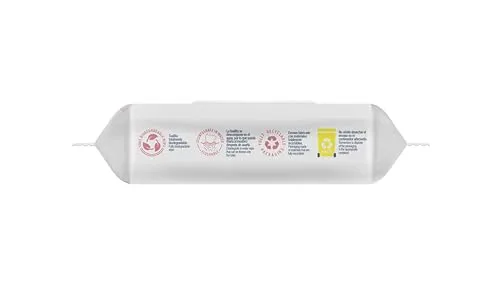 Cleanic ▫️ Intimate – Papel higiénico húmido descartável – 40 unidades – combina papel húmido e toalhitas. Limpa a zona íntima com extrato de mirtilo e prebiótico. 2