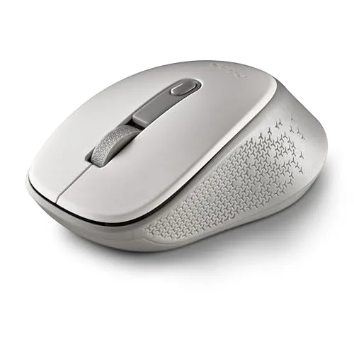 NGS ▫️ Dew White - Rato sem fios silencioso e ergonómico, branco 5
