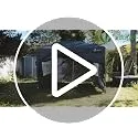 VOUNOT ▫️ ® Tenda dobrável tipo gazebo 3x3 m com botão central, pavilhão de jardim com paredes laterais, sacos de areia e saco de transporte, pérgula com proteção UV para campismo, festas ao ar livre, azul 7
