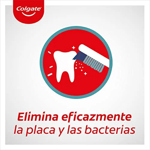 Colgate ▫️ Escova de dentes Extra Clean, dureza média, limpa até aos dentes posteriores, Embalagem 2+2, Multicolorida (CP21509) (Embalagem de 2) 4