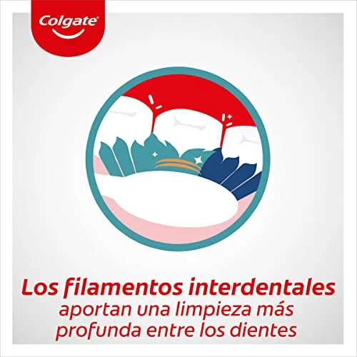 Colgate ▫️ Escova de dentes Extra Clean, dureza média, limpa até aos dentes posteriores, Embalagem 2+2, Multicolorida (CP21509) (Embalagem de 2) 5