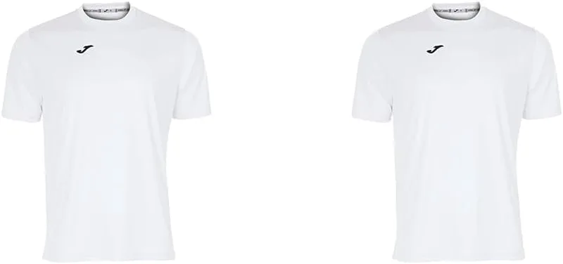 Joma ▫️ T-shirt desportiva de manga curta para homem, 6XS - 3XL - Respirável e de secagem rápida, ideal para corrida e ginásio - Combi