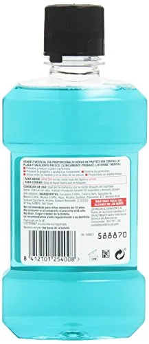 Listerine ▫️ Enxaguante Bucal, Mentol, 250 ml (Embalagem de 2) 2