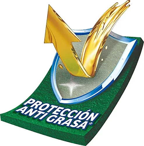 Spontex ▫️ Esfregões de Fibra com Esponja, 3 esfregões (Embalagem de 4) 3