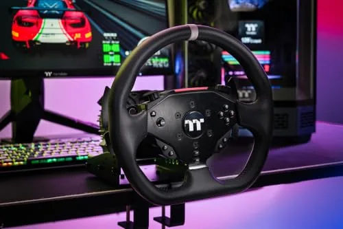 Thermaltake ▫️ Volante de corrida G6 Direct Drive | Pacote 5