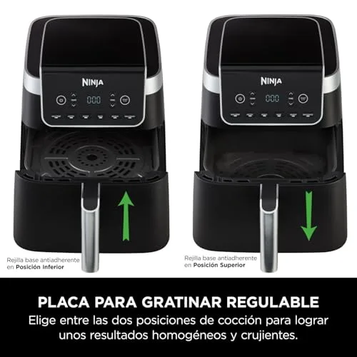 Ninja ▫️ MAX PRO, Fritadeira de Ar Quente sem Óleo 6,2 L, Cinzenta, AF180EU 4