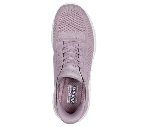 Skechers ▫️ Mulher Bobs Squad Chaos Current Muse Slip-In Ténis 4