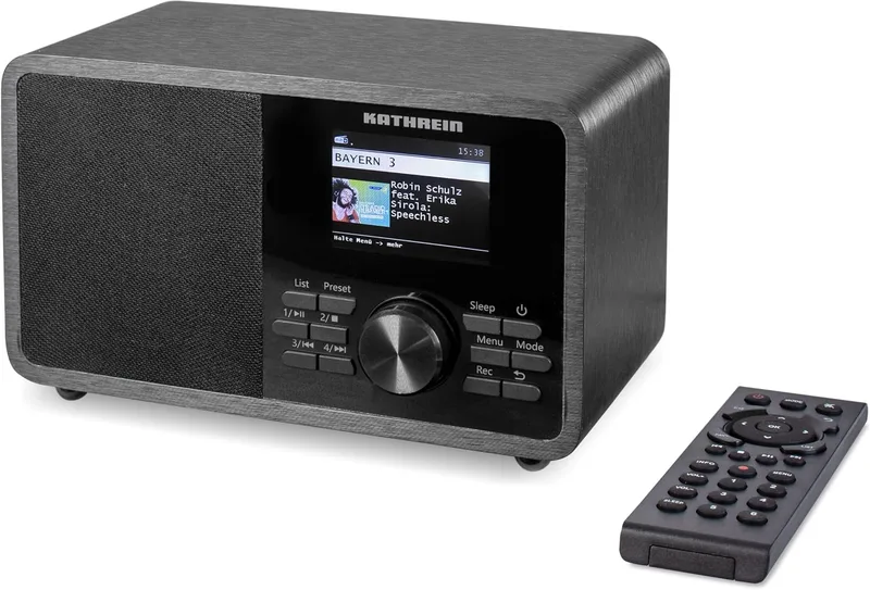 Kathrein ▫️ Dab+ Link M11 – Dab+ / Rádio pela Internet, Mono – Preto