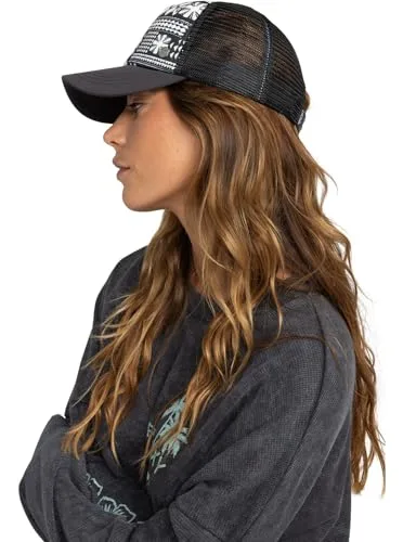 Roxy ▫️ Beautiful Morning - Boné Trucker para Mulher 2