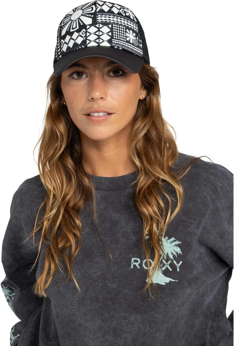Roxy ▫️ Beautiful Morning - Chapéu de camionista para mulher