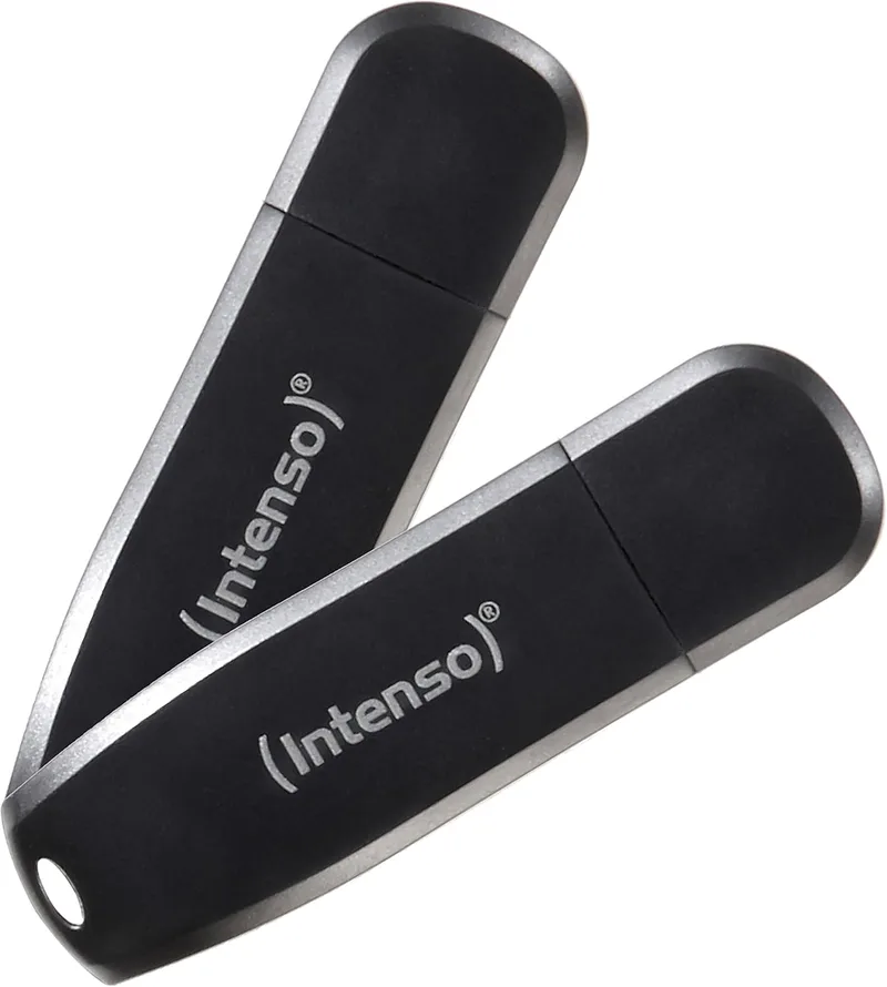 Intenso ▫️ 2X Speed Line 128 GB - Pen USB de 128 GB, USB 3.2 Gen 1x1, Preto