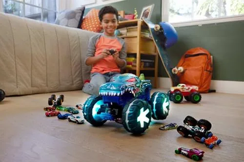 Hot Wheels ▫️ Monster Trucks Mega-Wrex Alive RC, camião telecomandado 2