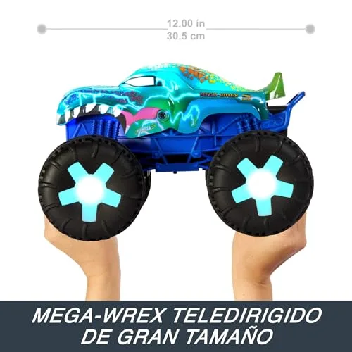 Hot Wheels ▫️ Monster Trucks Mega-Wrex Alive RC, camião telecomandado 3