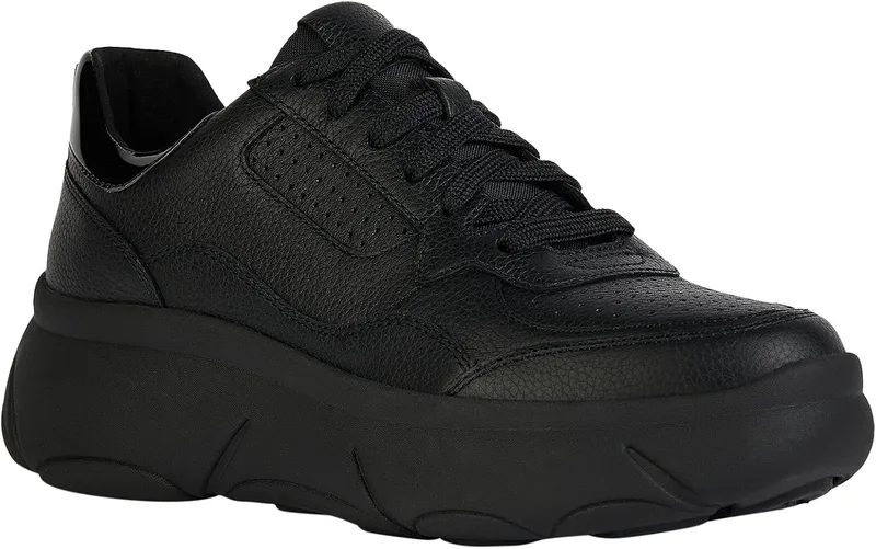 Geox ▫️ D Nebula 2.0 X BSneaker para Mulher, Preto, 36 EU
