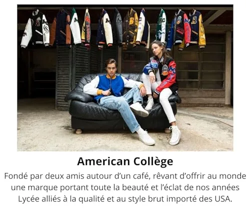 AMERICAN COLLEGE USA ▫️ Polos de manga curta para homem e mulher Camisa polo unissexo para adulto 3
