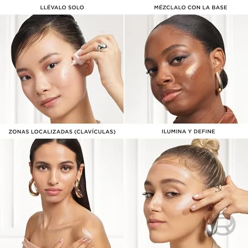 L'Oreal Paris ▫️ L'Oréal Paris Lumi Glotion Iluminador Líquido Multiusos, Light 6