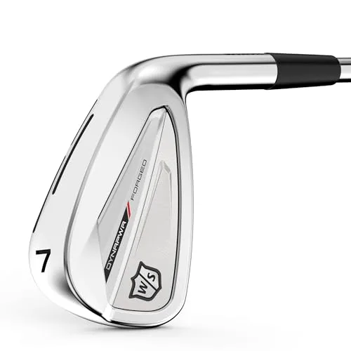 Wilson ▫️ Tacos de golfe Conjunto de ferros Dynapower Forged, 5-PW, aço, para homens e mulheres 5