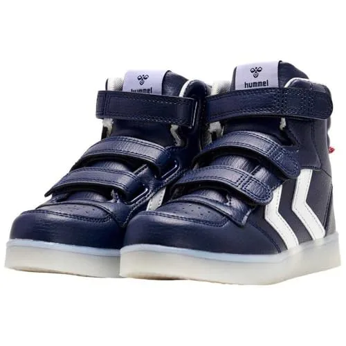 hummel ▫️ Stadil Flash Jr. Botas unissexo para crianças 5