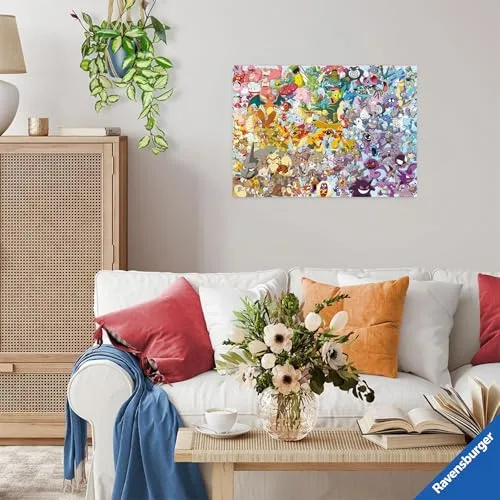 Ravensburger ▫️ Quebra-cabeças de 1000 peças Pokémon Challenge, Quebra-cabeças para adultos, 70 x 50 cm 4