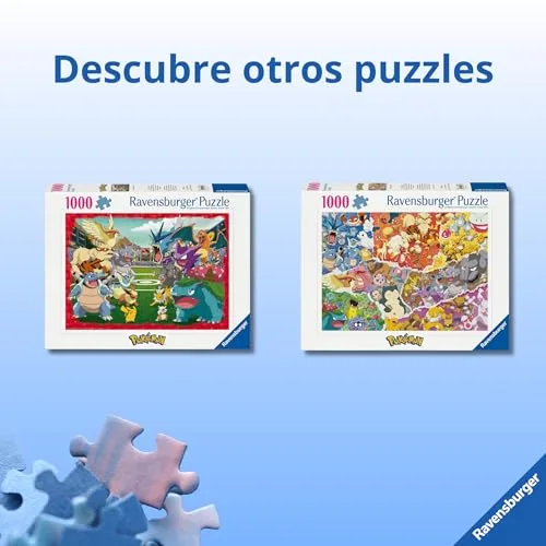 Ravensburger ▫️ Quebra-cabeças de 1000 peças Pokémon Challenge, Quebra-cabeças para adultos, 70 x 50 cm 6