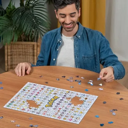 Ravensburger ▫️ Puzzle de 500 peças Pokémon, Puzzle para adultos 49 x 36 cm 4