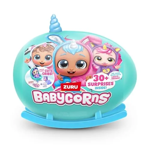 Babycorns ▫️ Bunny (Bobbie) boneca interativa, boneca mágica, Surpresa, Descobrir, meninas, História, (35 cm), Luz, Som 2