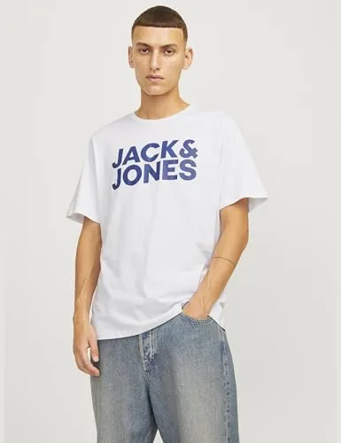JACK & JONES ▫️ Conjunto de 3 T-shirts com logótipo e gola redonda 2