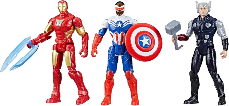 Marvel ▫️ Multipack de Figuras dos Vingadores 4IN