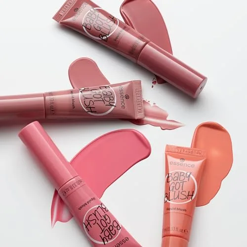 Essence Cosmetics ▫️ Essência de blush líquido BABY GOT BLUSH de secagem rápida (10 ml) 6