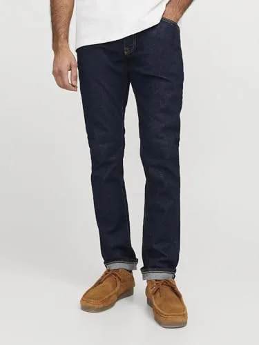 JACK & JONES ▫️ Calças de ganga Slim Fit RDD Royal RI 300 Calças de ganga Slim Fit 2