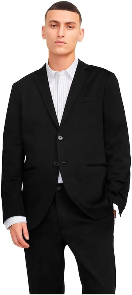 JACK & JONES ▫️ Jjejaxon Blazer de malha, casaco de fato para homem