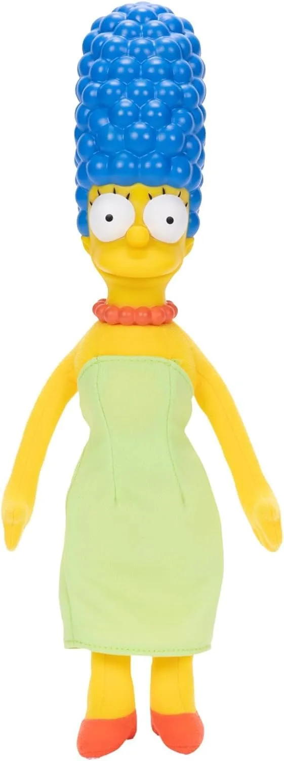 The Simpsons ▫️ Os Simpsons - Marge 30 cm Peluche - Cabeça de Vinil - Macia e Detalhada - Crianças