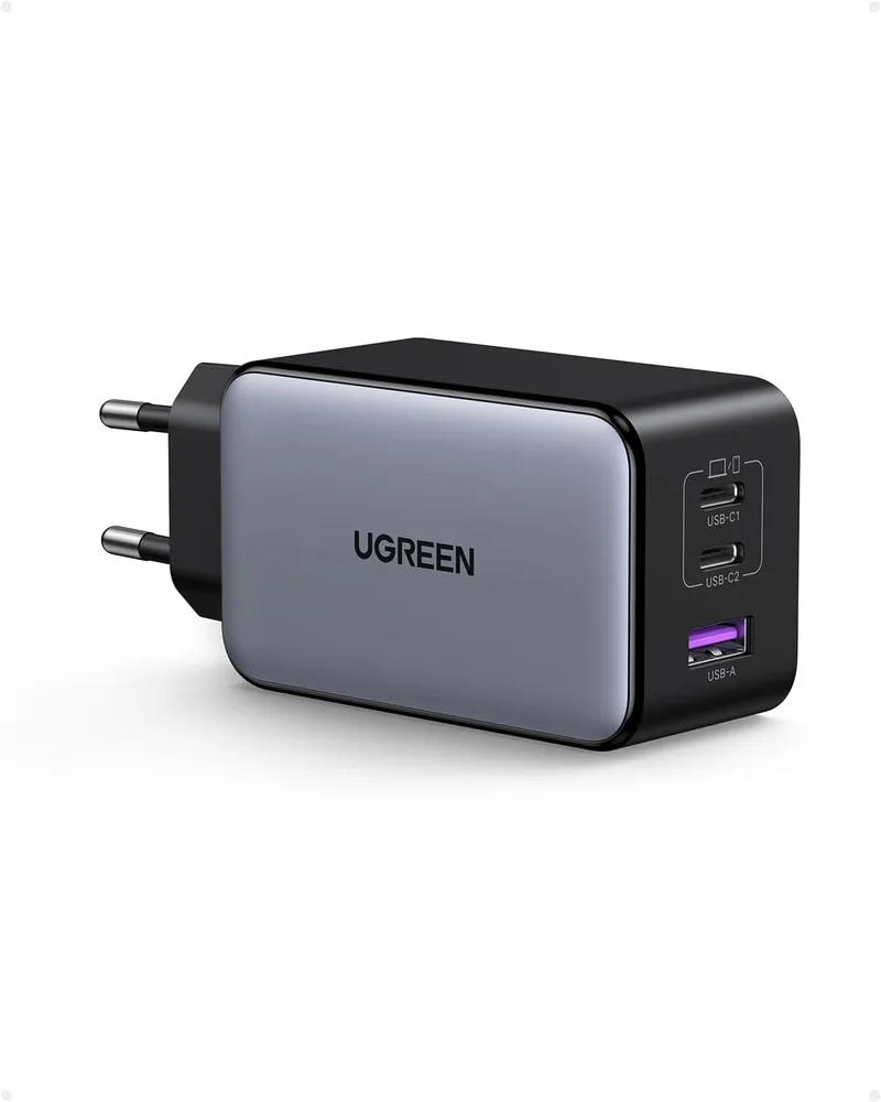 UGREEN ▫️ Nexode 100 W Carregador USB-C com Carregamento Rápido Múltiplo Tipo C com 3 Portas, Compatível com iPhone 17 Pro MAX, Air, 16, 15, 14, 13, Galaxy S26, 25, 24, Pixel 10 Pro, iPad, MacBook, M5, M4 e Steam Deck