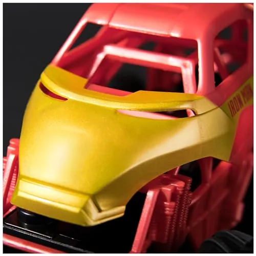 Monster Jam ▫️ Carro Teledirigido Iron Man da Marvel Carro RC 1:24 +4 anos 5