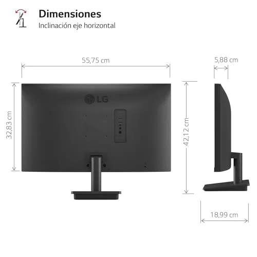 LG ▫️ Monitor 25MS500-B - 25'', IPS, FHD, 100 Hz, NTSC 72%, Preto Mate 4