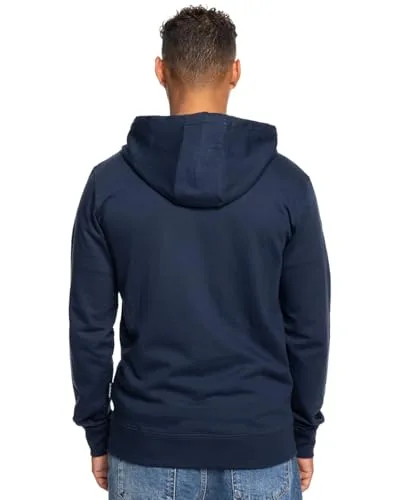 Quiksilver ▫️ Camisola com capuz básica com fecho de correr para jovens (conjunto de 1) 2
