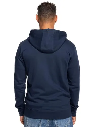 Quiksilver ▫️ Camisola com capuz básica com fecho de correr para jovens (conjunto de 1) 4