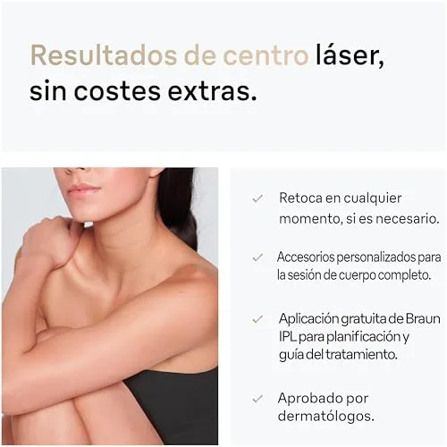 Braun ▫️ Depiladora a luz pulsada Silk-expert Pro 5, PL5140, Branca/Dourada 6