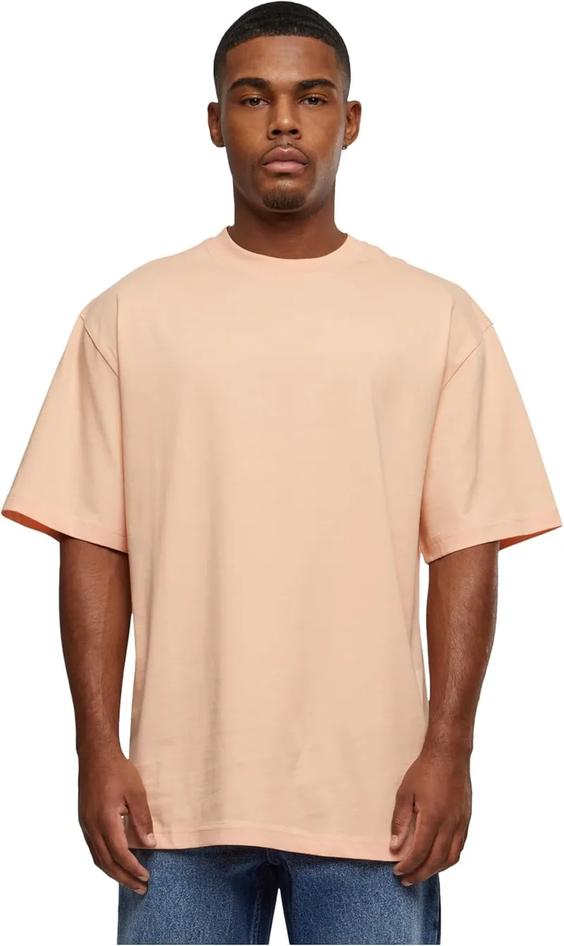 Urban Classics ▫️ TB006 - T-shirt de corte alto, T-shirt para homem